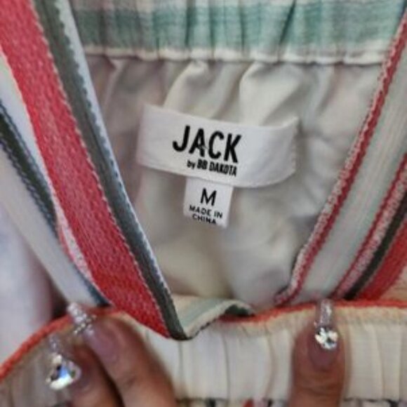 Jack by BB Dakota Multicolored Tank top Blouse Size Medium - Picture 3 of 3